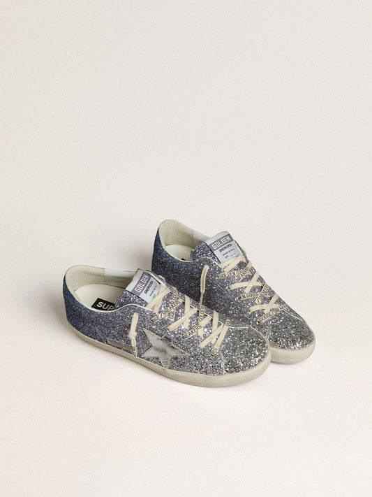 Women's Ombré Glitter Low-Top Trainers