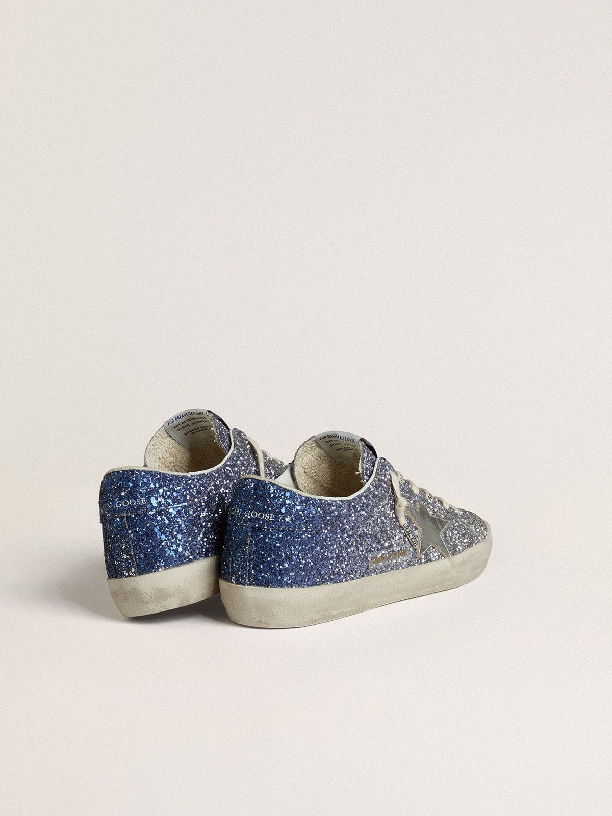Women's Ombré Glitter Low-Top Trainers