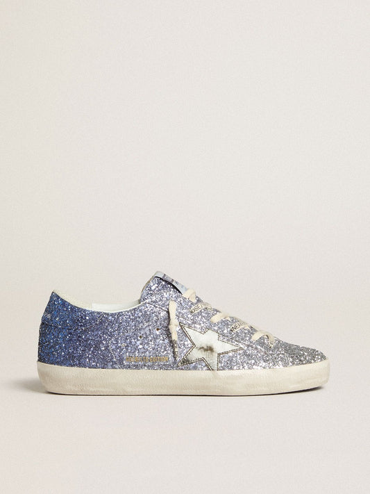 Women's Ombré Glitter Low-Top Trainers