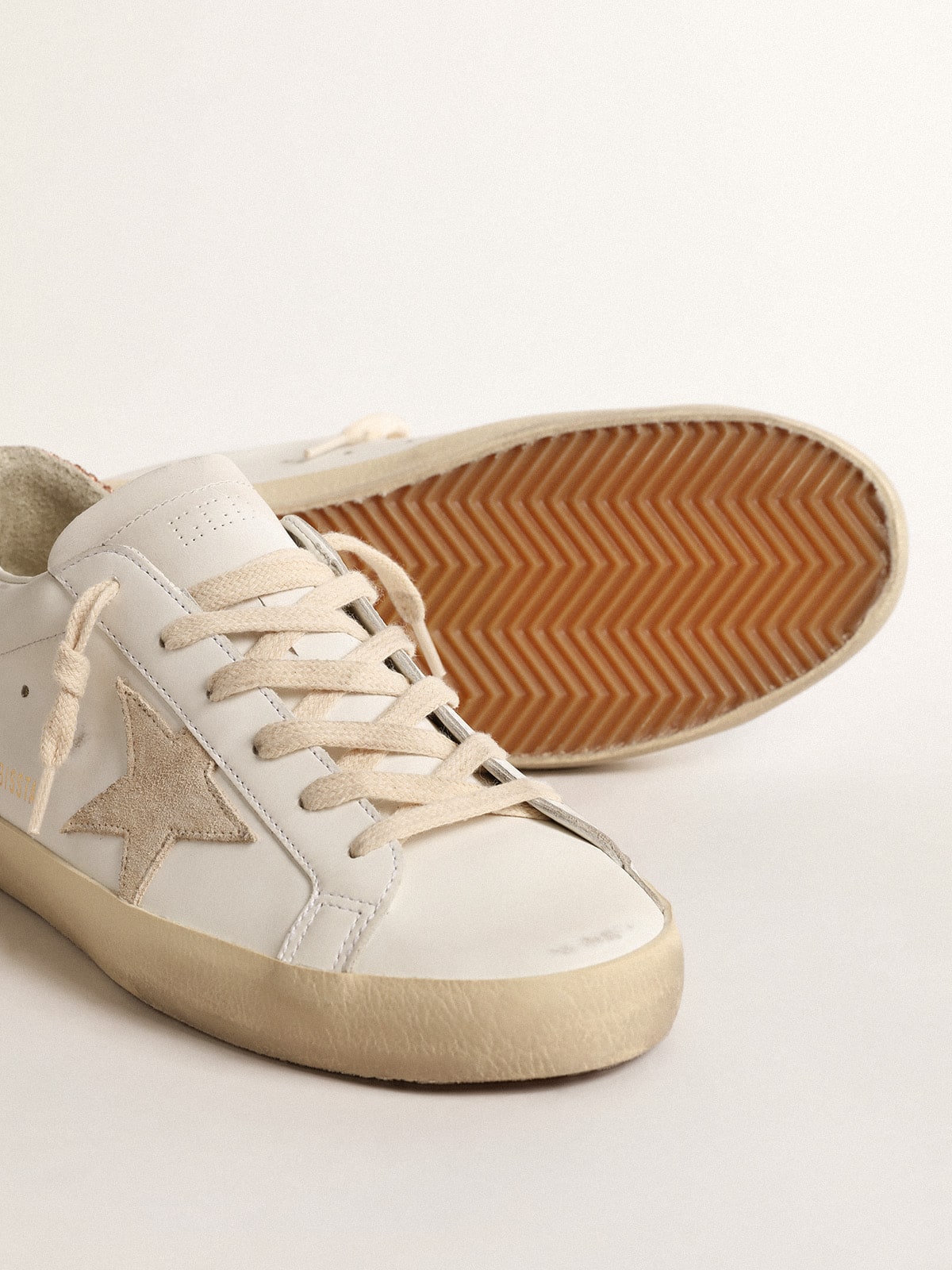 Women's Vintage-Look Low-Top Sneakers with Suede Star